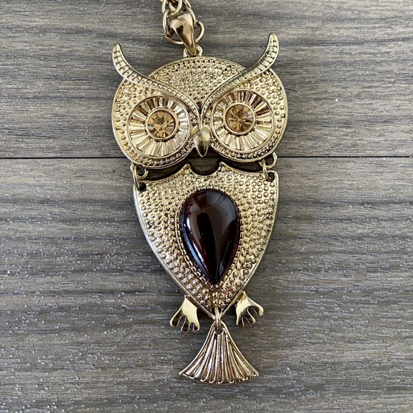 Anthropologie Jewelry - Owl necklace